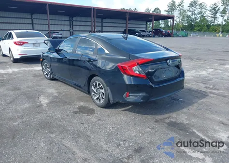 2017 Honda Civic Ex z USA, uszkodzony, nr VIN 19XFC2F75HE047996